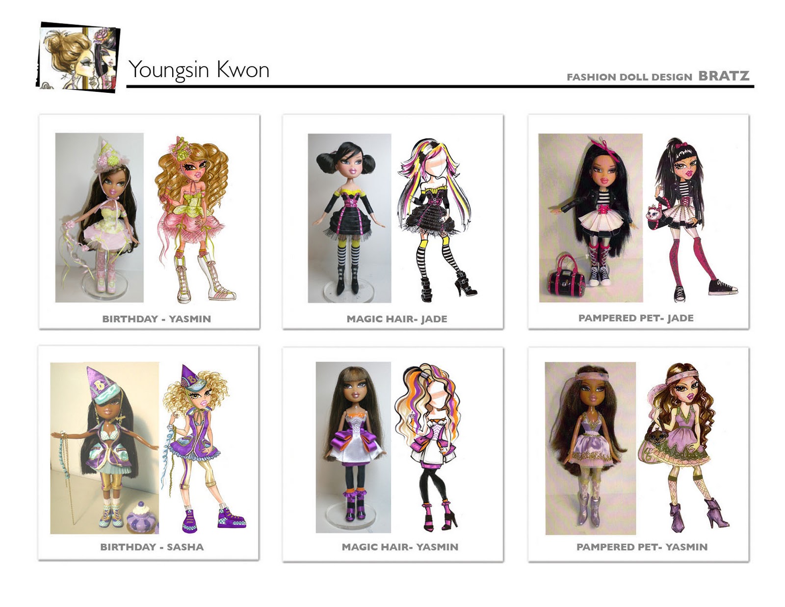 Newly-Unearthed Bratz 2008-2009 Designs and Prototypes!